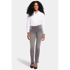 NYDJ Marilyn Straight Jeans Smokey Mountain Lift Tuck 4